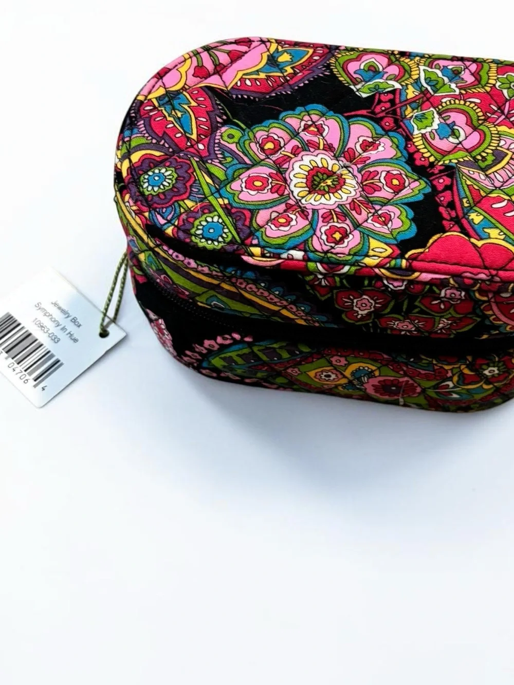 NWT Vera Bradley Symphony in Hue Retired Quilted Jewelry Case